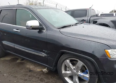 2013 Jeep Grand Cherokee Overland z USA, uszkodzony, nr VIN 1C4RJFCT2DC525188